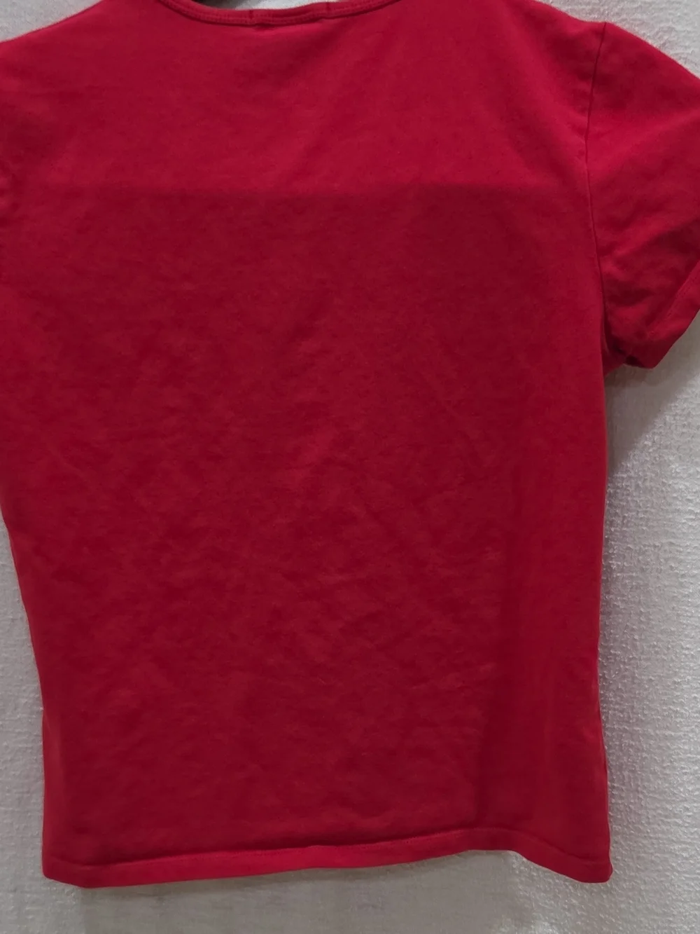 GAP Kids Red Short-Sleeve Stretch Tee
